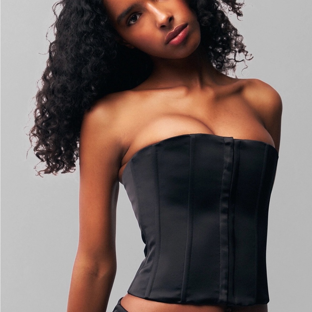 Danielle Guizio Black Corset